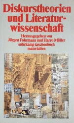 Cover von Diskurstheorien und Literaturwissenschaft