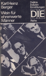 Cover von Wein für ehrenwerte Männer