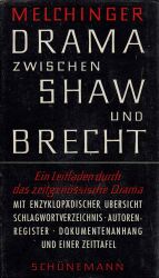 Cover von Drama zwischen Shaw und Brecht