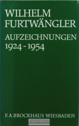 Cover von Aufzeichnungen : 1924 - 1954