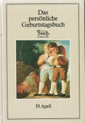 Cover von Das persönliche Geburtstagsbuch 19. April