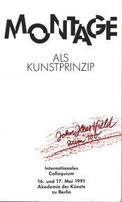 Cover von Montage als Kunstprinzip
