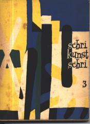 Cover von Schri Kunst Schri 3