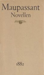 Cover von Novellen 1882