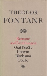 Cover von Graf Petöfy. Unterm Birnbaum. Cécile
