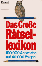 Cover von Das grosse Rätsellexikon