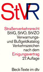 Cover von Straßenverkehrsrecht