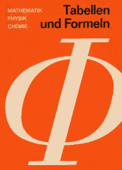 Cover von Tabellen und Formeln