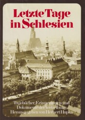 Buch-Sammler.de - Cover von Letzte Tage in Schlesien