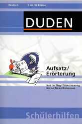 Buch-Sammler.de - Cover von Duden Schülerhilfen: Deutsch - Aufsatz / Erörterung