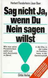 Cover von Sag nicht ja, wenn du nein sagen willst