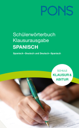 Cover von Schülerwörterbuch Klausurausgabe Spanisch – Spanisch-Deutsch / Deutsch-Spanisch