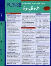 Cover von PONS Grammatik auf einen Blick