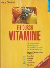 Buchcover von Fit durch Vitamine : die neuen Wunderwaffen der Medizin