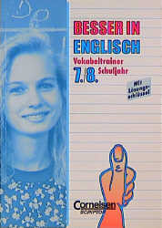 Cover von Besser in Englisch, Vokabeltrainer 7./8. Schuljahr