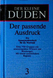 Cover von Der passende Ausdruck