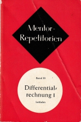 Cover von Mentor-Repetitorien - Differentialrechnung I - Leitfaden