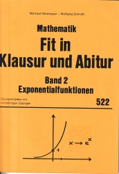 Cover von Mathematik -- Fit in Klausur und Abitur -- Band 2 - Exponentialfunktionen