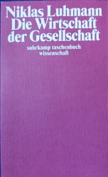 Cover von Die Wirtschaft der Gesellschaft