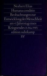 Cover von Humana conditio