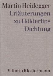 Cover von Erläuterungen zu Hölderlins Dichtung