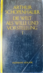 Cover von Die Welt als Wille und Vorstellung I