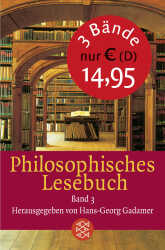 Buchcover von Philosophisches Lesebuch : 3 Bände
