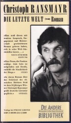 Buch-Sammler.de - Cover von Die letzte Welt