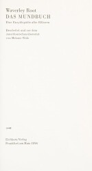 Cover von Das Mundbuch