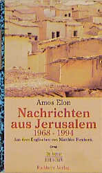 Cover von Nachrichten aus Jerusalem 1968 bis 1994