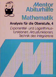 Cover von Analysis für die Oberstufe Band 4