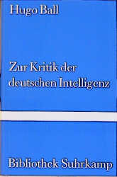 Cover von Zur Kritik der deutschen Intelligenz