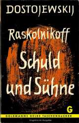 Buchcover von Raskolnikoff - Schuld und Sühne : Roman in sechs Teilen mit einem Epilog