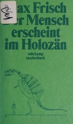 Buchcover von Der Mensch erscheint im Holozän : Eine Erzählung.