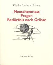 Cover von Menschenmass  Fragen  Bedürfnis nach Grösse