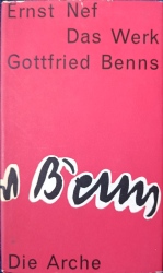 Cover von Das Werk Gottfried Benns