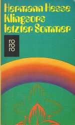 Cover von Klingsors letzter Sommer