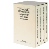 Cover von Friedrich Dürrenmatt, Gespräche 1961 - 1990 in vier Bänden