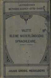 Buchcover von Kleine niederländische Sprachlehre : Lehrbücher Methode Gaspey-Otto-Sauer