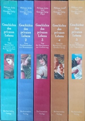 Cover von Geschichte des privaten Lebens in 5 Bänden