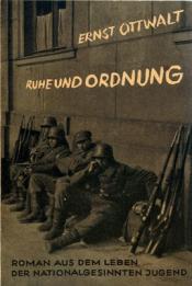 Cover von Ruhe und Ordnung