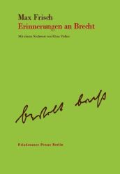 Cover von Erinnerungen an Brecht