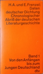 Cover von Daten deutscher Dichtung