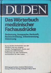 Cover von Duden "Wörterbuch medizinischer Fachausdrücke"