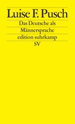 Cover von Das Deutsche als Männersprache