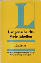 Buch-Sammler.de - Cover von Langenscheidts Verb-Tabellen Latein