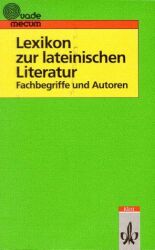 Cover von Lexikon zur lateinischen Literatur