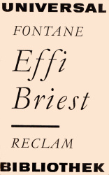 Cover von Effi Briest