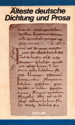 Buch-Sammler.de - Cover von Älteste deutsche Dichtung und Prosa