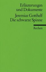 Cover von Jeremias Gotthelf, Die schwarze Spinne
